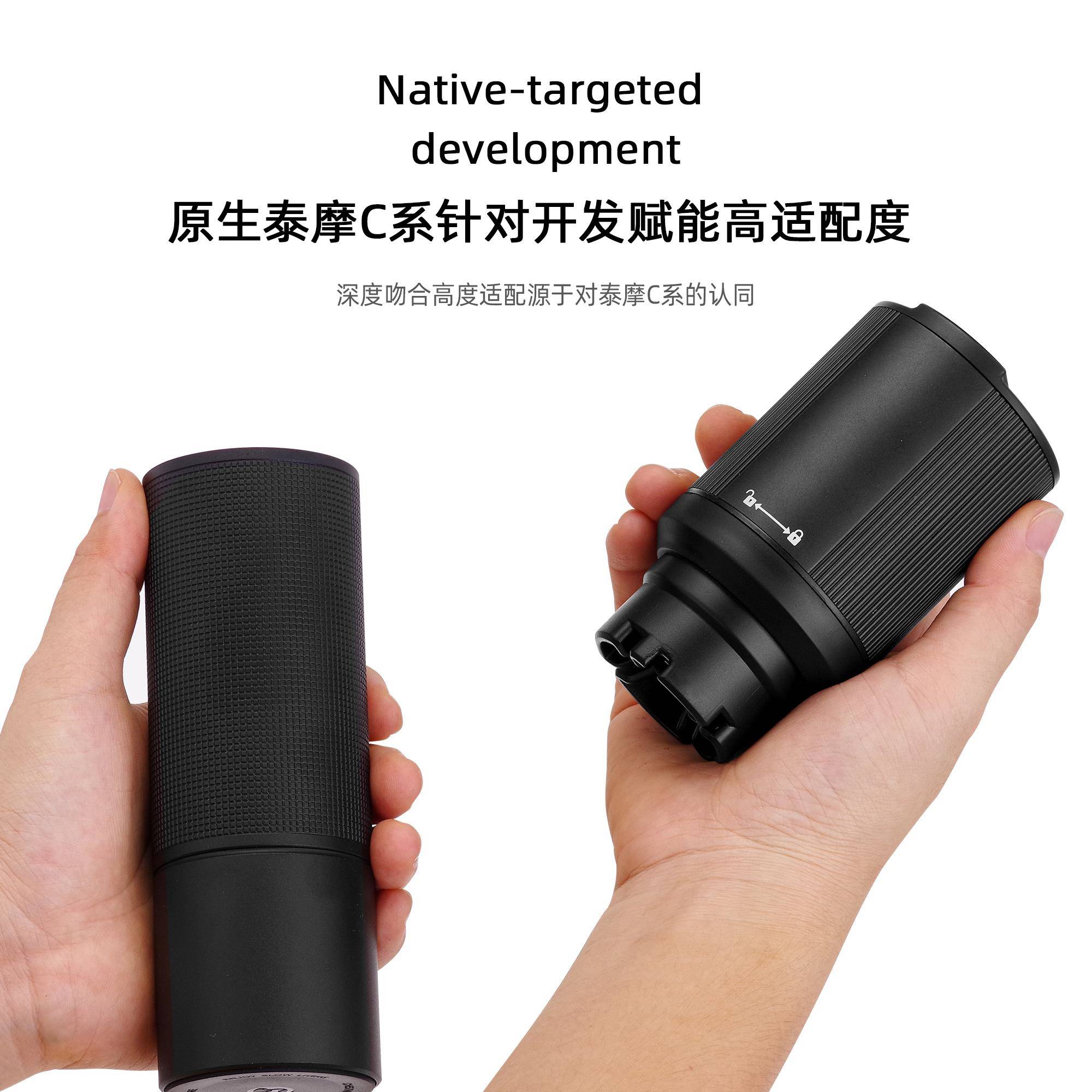 咖啡力量timemore泰摩栗子c2sc3sesp手摇磨豆机改电动模块研磨机