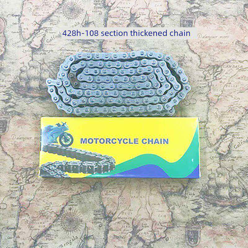 摩托车 三轮车炼条125 150 骑士车428H-108节 116节加厚炼条全新