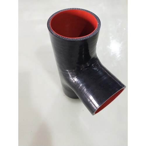 耐高温硅胶管内径45 51 63 76mm t型三通管汽车进气管定制改装