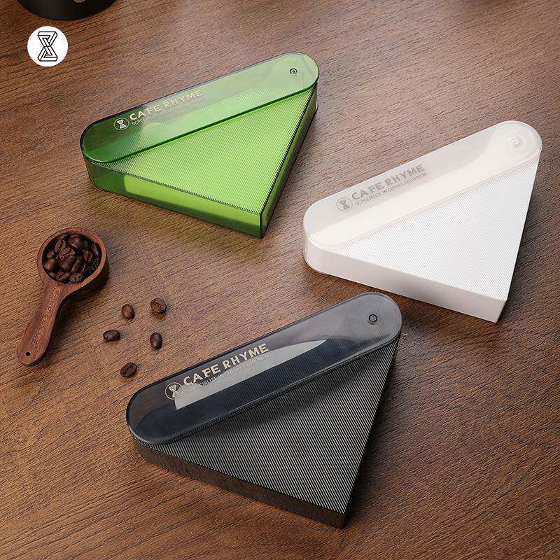 臻航手冲咖啡滤纸收纳盒V60扇形滤纸可携式外带盒V01滤纸防尘滤纸