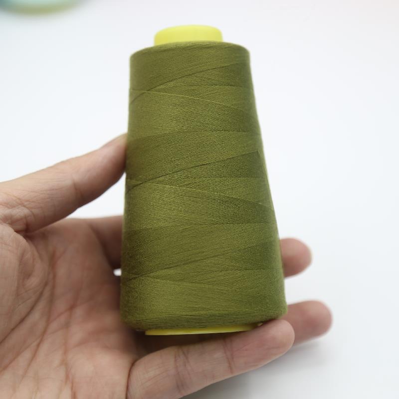 402高速涤纶线 家用彩色缝纫机线宝塔线 3000码手工DIY针线服装线