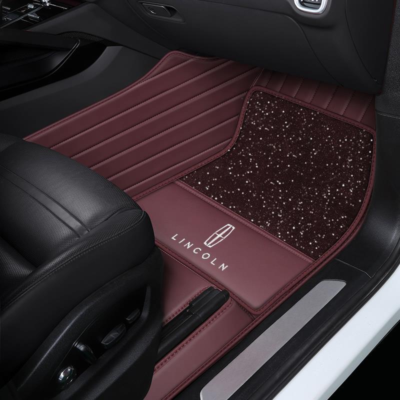 适用林肯航海家冒险家MKZ领航员MKC mkx大陆飞行家汽车脚垫全包围