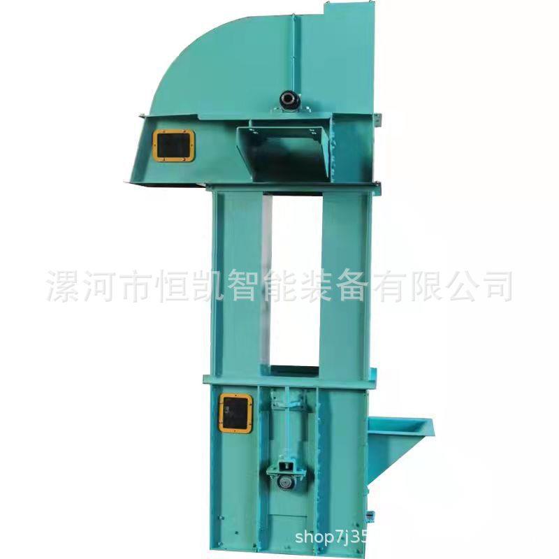 斗式提升机利用升降机皮带畚斗垂直颗粒及粉状物料输送机