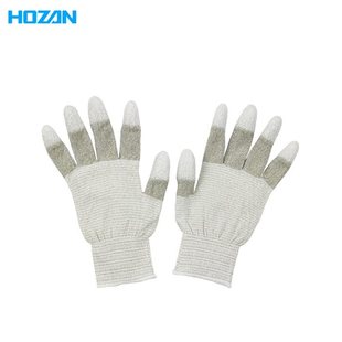 日本hozan寶山 進(jìn)口防靜電手套 L防滑ESD手套 總