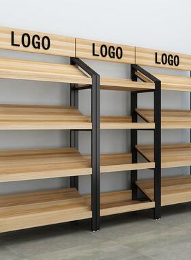 水果店斜面架超市蔬菜多层置物架化妆品美容院样品陈列展示架