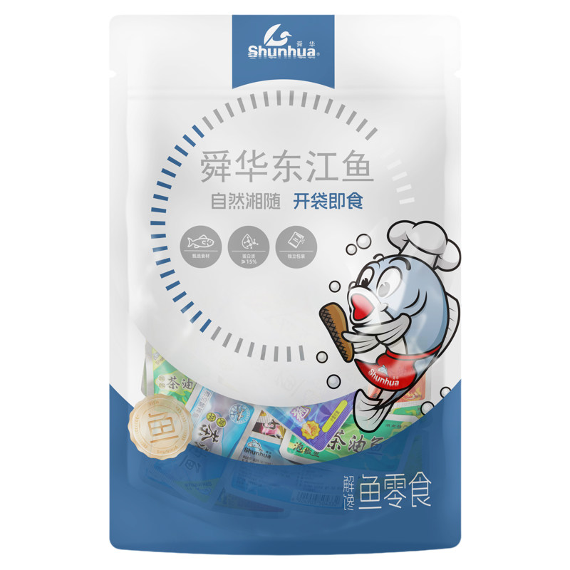 【舜华东江鱼】牌香酥鱼仔小鱼干湖南郴州特产即食鱼块微辣鱼零食