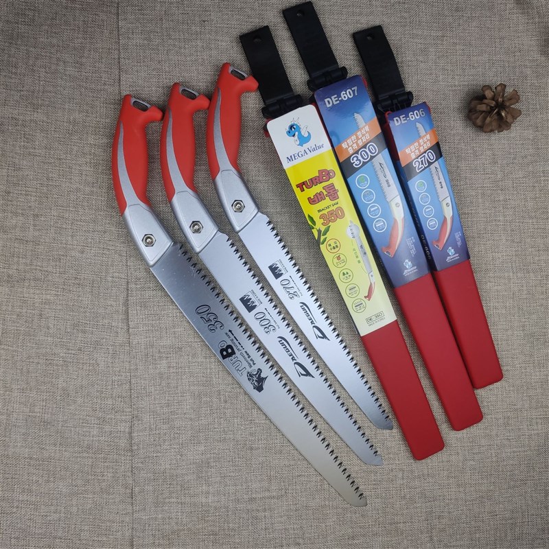 货源供应韩国大建弯锯 粗枝修剪园林整枝锯工具手板锯 修枝锯