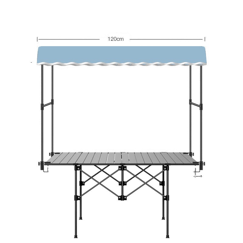露营车顶棚遮阳棚摆摊车高度便携式拉车小推车摆摊雨棚【厂家】