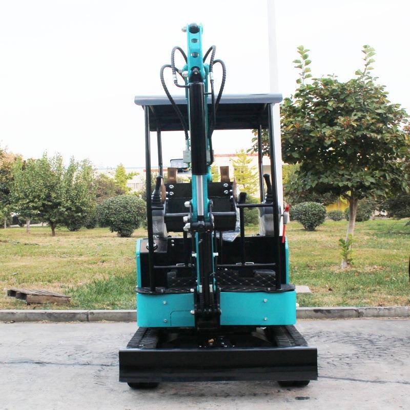 17型履带式工程小挖机多功能液压家用挖土机小型座驾式挖掘机厂家