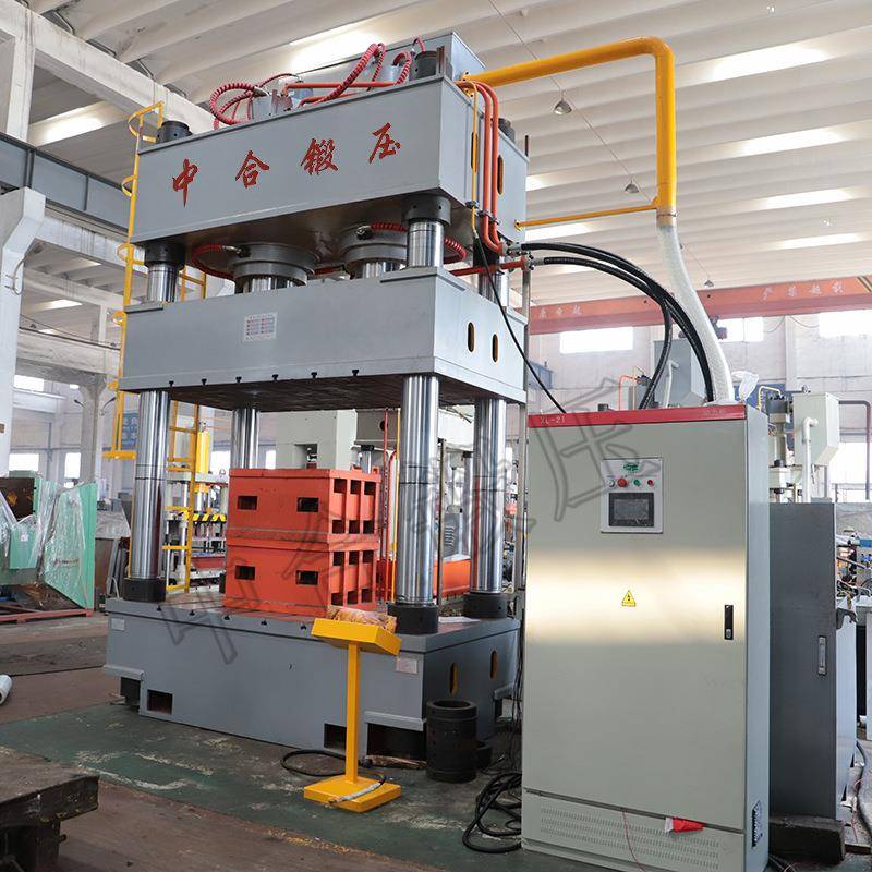 厂家定制800吨塑料建筑膜壳成型液压机800t伺服四柱液压机