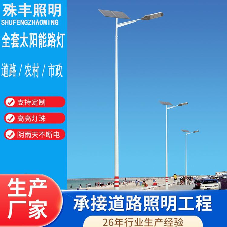 太阳能路灯户外灯庭院灯新款农村道路防水大功率超亮6米LED高杆灯