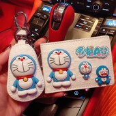 卡通蓝胖子驾驶证本机动车行车本行驶证皮套二合一驾照套驾照本女