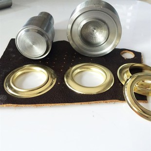 印刷厂吊牌孔V眼铁圈鞋 diy彩色汽眼扣空心铆钉工具套装 眼气眼