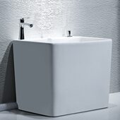 元 匠家用阳台拖把池卫生间大号陶瓷洗拖布池墩布池阳台地拖拖布池