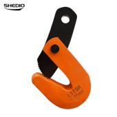 L型模锻横吊吊钳钢板起重钳横吊钢板钳 钢板钩0.8吨5t 钢板夹