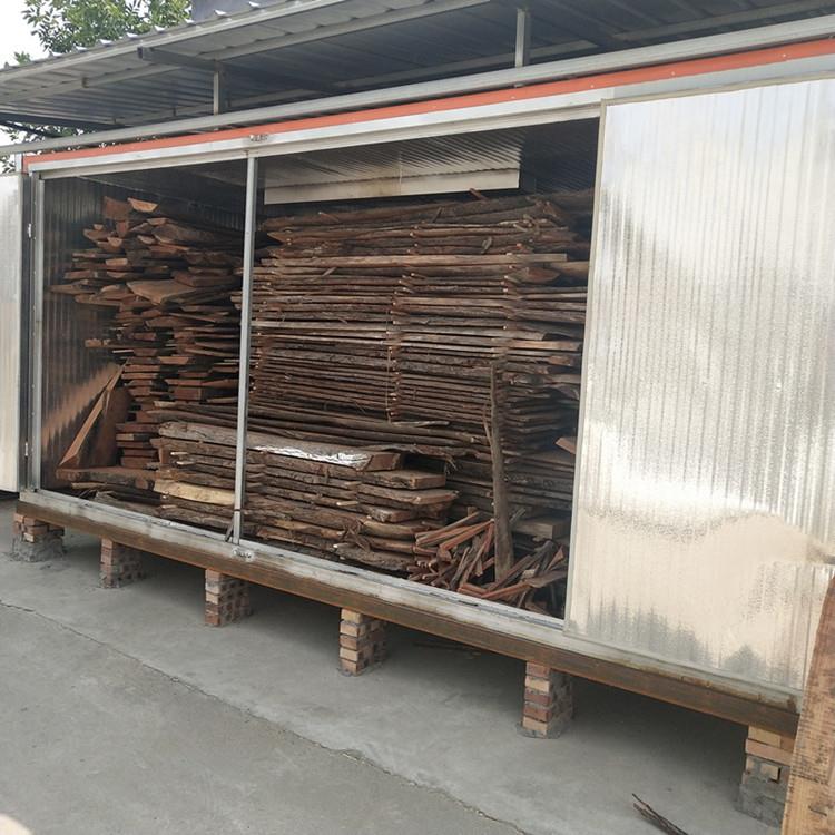 厂家定制各种热源5-150立方金属木材烘干窑蒸汽热风烘干房