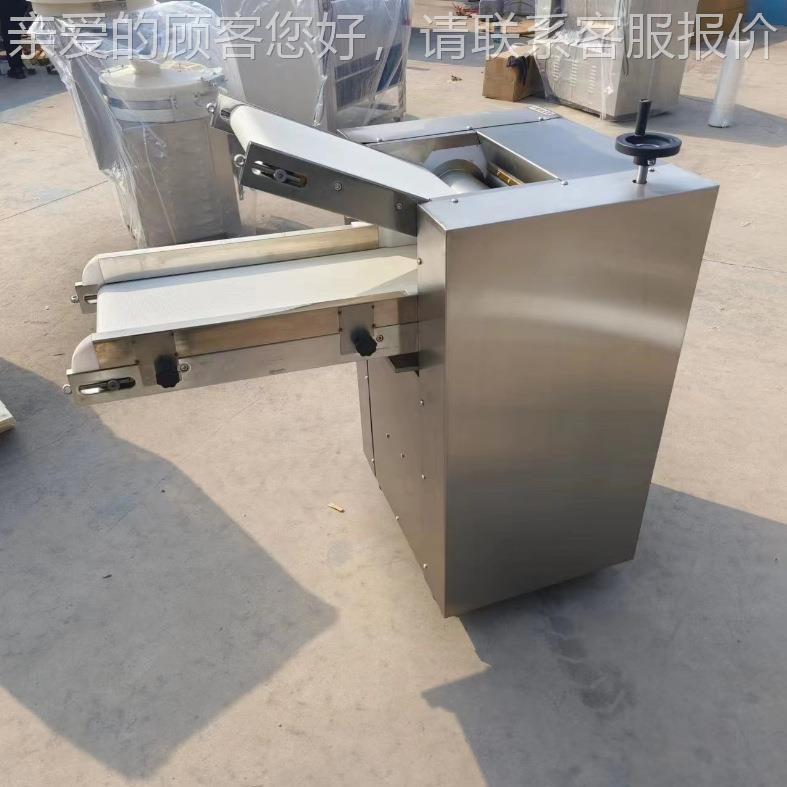商用不压锈钢压面机 学校食堂3WSC5源0 型压面机鲁工全自动面机图