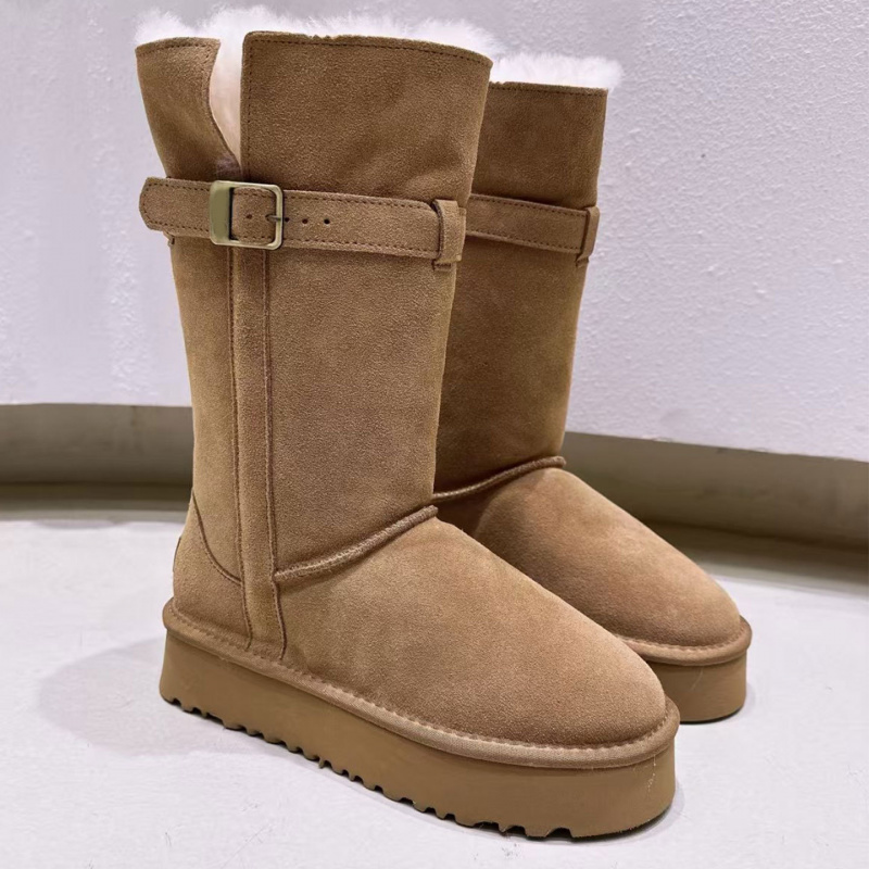 冬季增高厚底雪地靴21