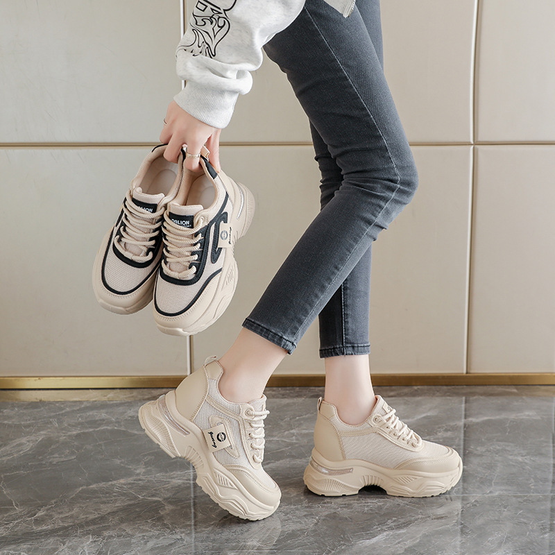 运动拍街增高女鞋0620