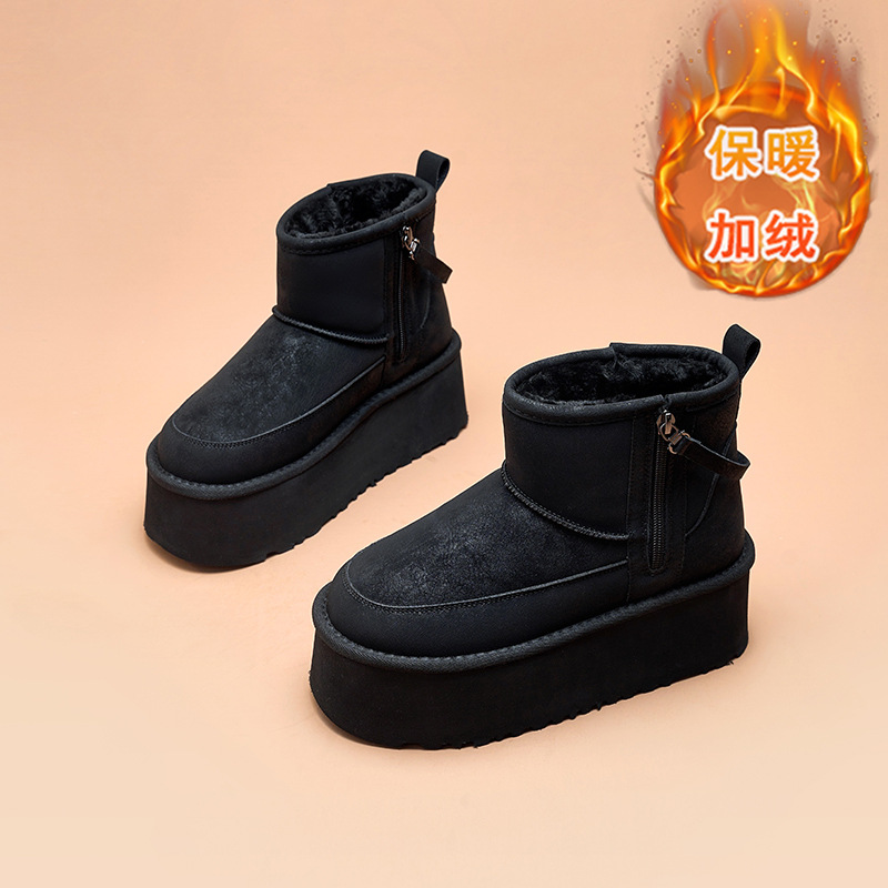 增高保暖雪地靴女4155