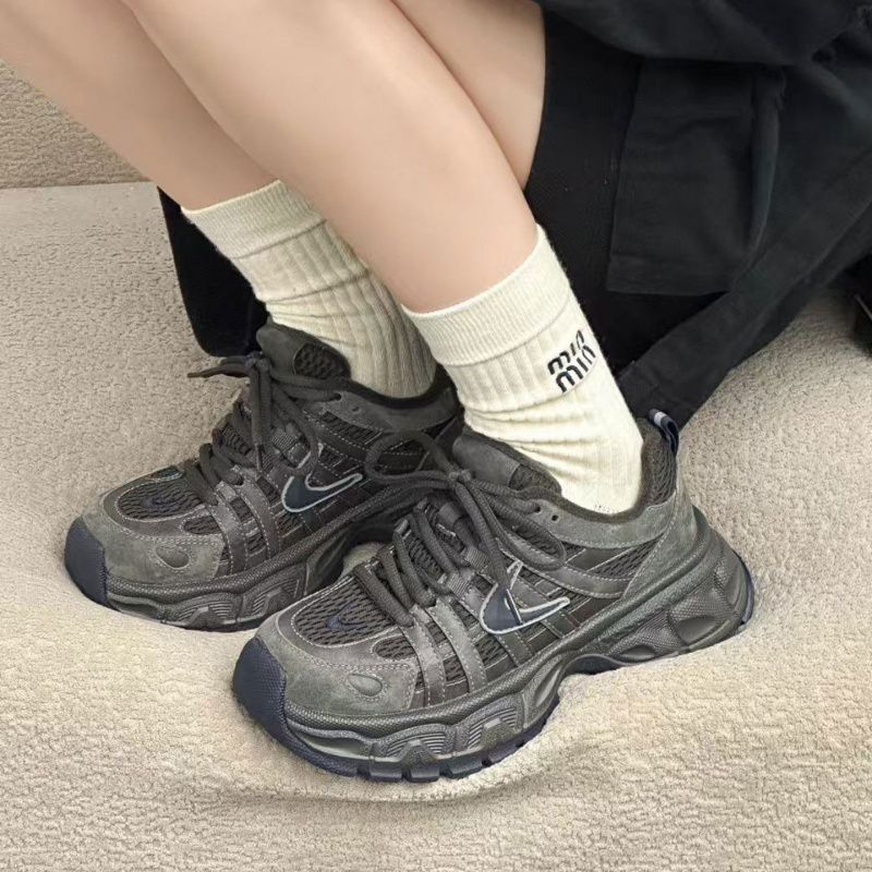 秋冬加绒老爹鞋女轻便百搭