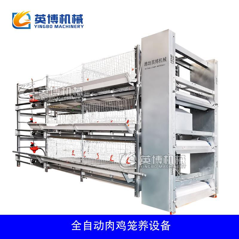 全自动家禽笼养设备肉鸡笼养肉鸭笼养热镀锌笼网厂家直供