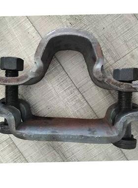 耐用U36卡缆下限位卡缆U型钢卡缆生产厂家27硅锰材质