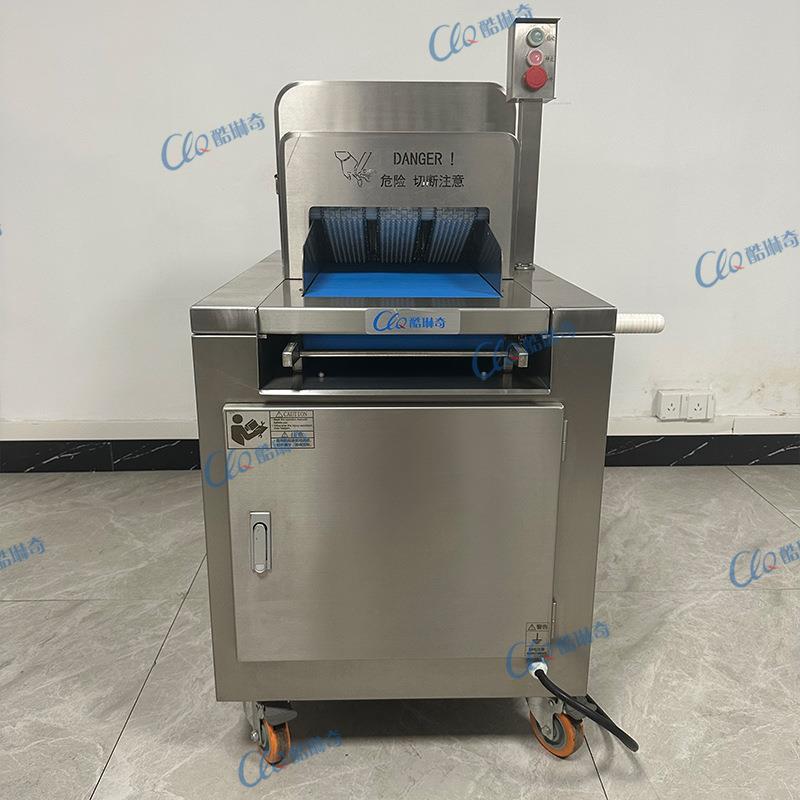 多功能冻牛腩切块机 冰鲜鸡腿肉切割机 冻板五花肉排骨切丁冷冻肉