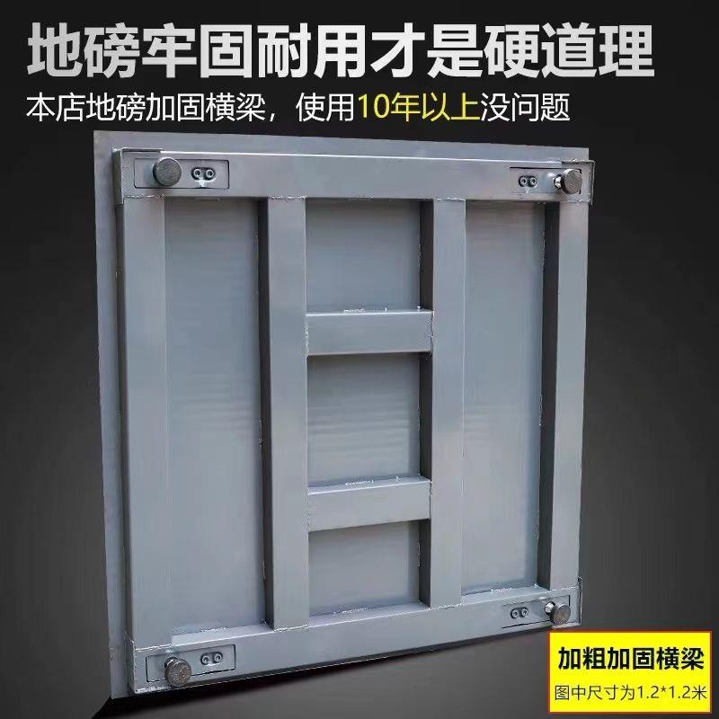 SCS碳钢地磅1T3吨称畜牧用猪牛羊用稳定小地秤