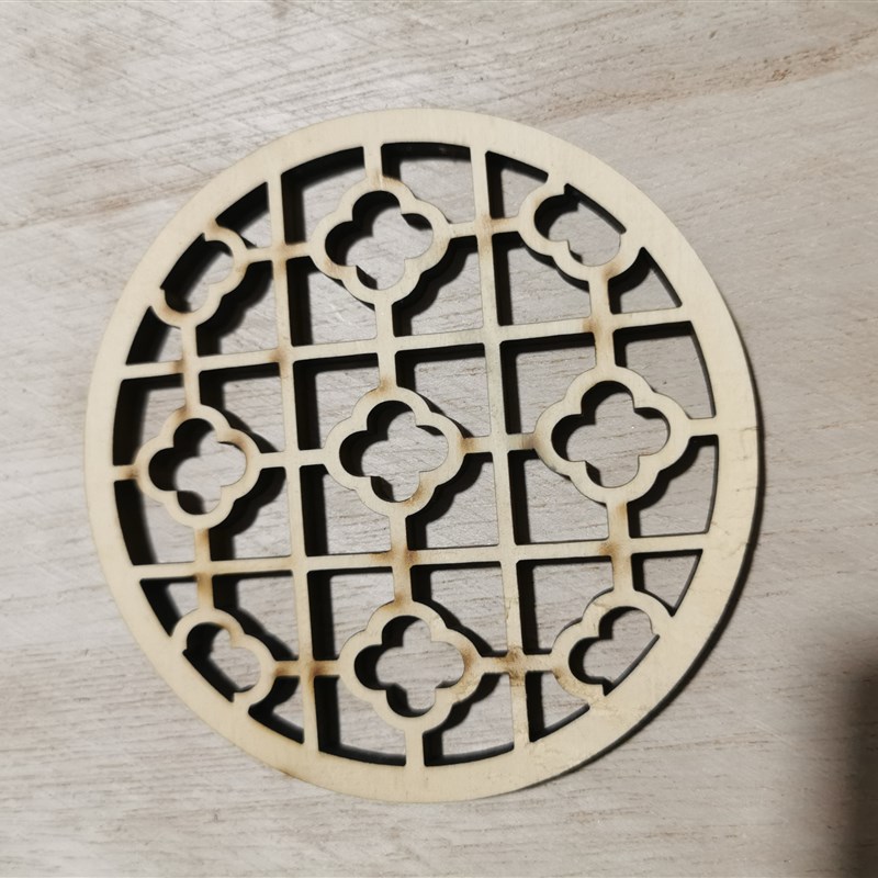 缅甸花梨木白木圆形二胡音窗高胡音窗花鼓大筒音窗圆形