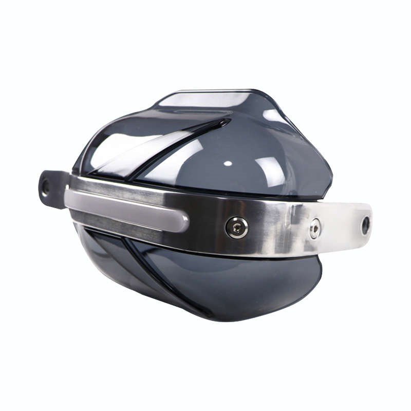 适用于轻骑铃木酷道155前挡风玻璃GL150铝合金护手罩防风罩改装