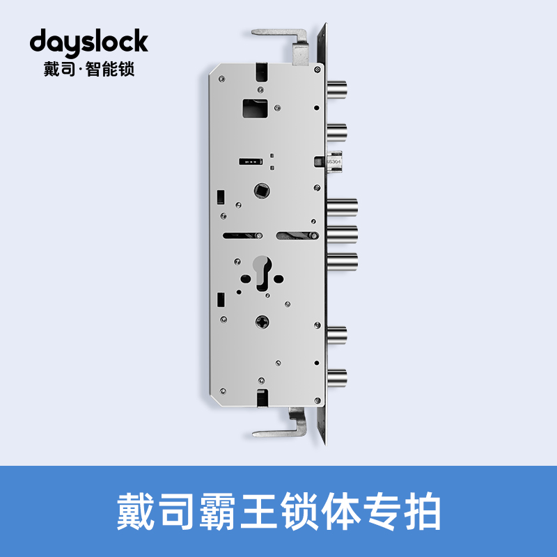 【选配】戴司智能锁专用直插芯304防爆霸王锁体