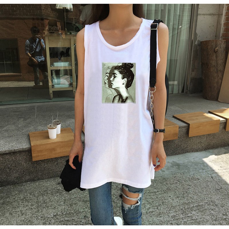 叠穿背心女无袖胖mm上衣宽松大码遮肚卫衣打底神器加肥加大码吊带