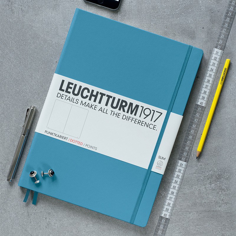 德国灯塔 leuchttuqrm1917笔记本子轻薄款加大A4+硬封面商务办公