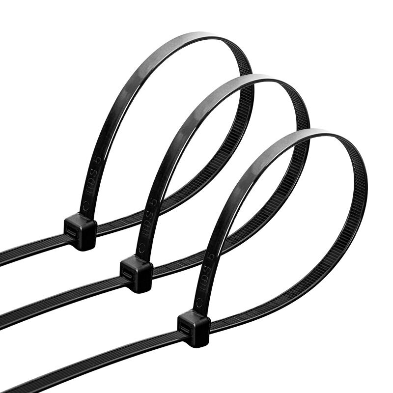 自锁式12*300塑料紮带束线卡扣打包带12mm7天内发货白色