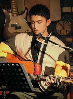 布鲁克s25单板吉他初学男女学生D入门同款民谣吉他布鲁克电箱吉他