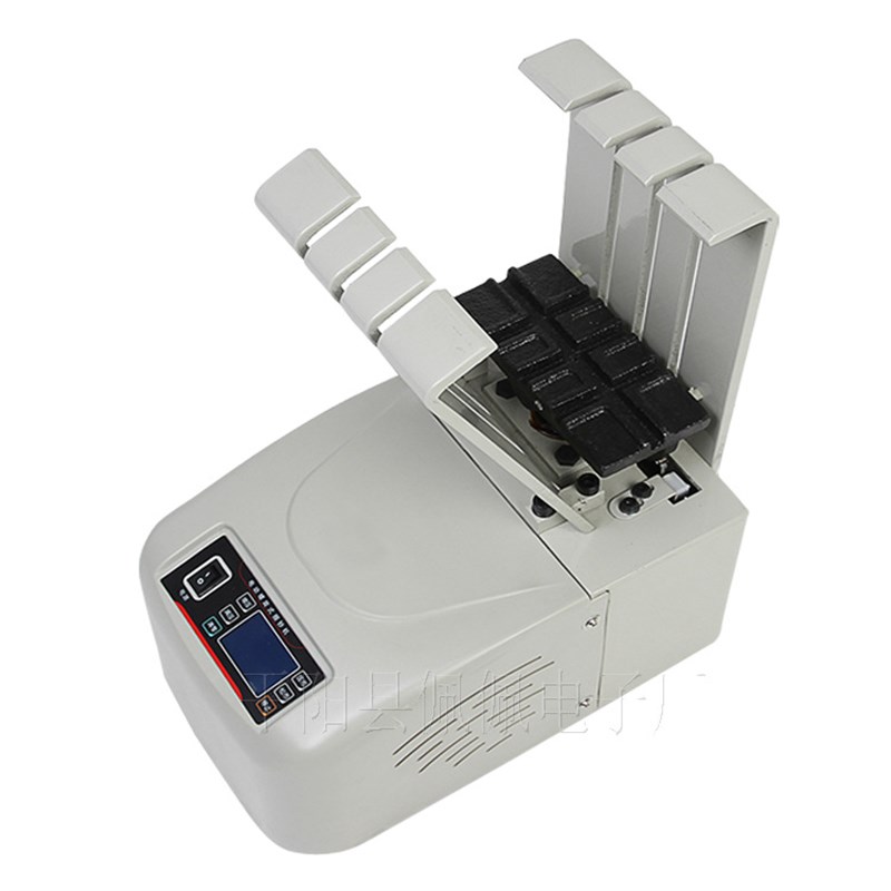 电动螺旋捆钞机棉绳扎钞银行捆钞绳捆钞机纸钱打包机半自动