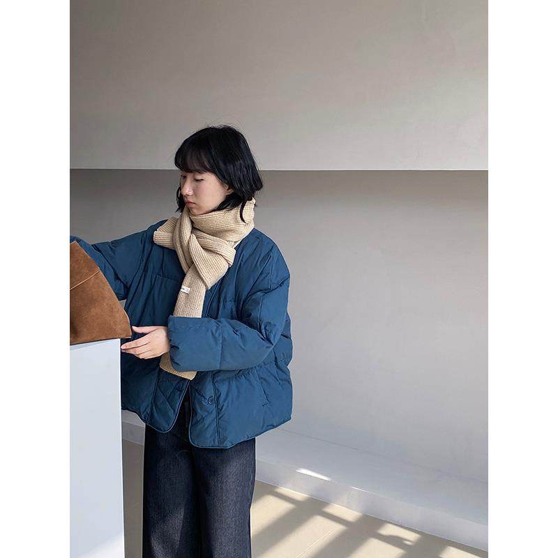 江左 冬日温暖壁炉 暖fufu90白鸭羽绒服女韩系显白圆领加厚冬1010,女装/女士精品,羽绒服,淘宝优惠券,粉丝福利购,淘宝优惠卷