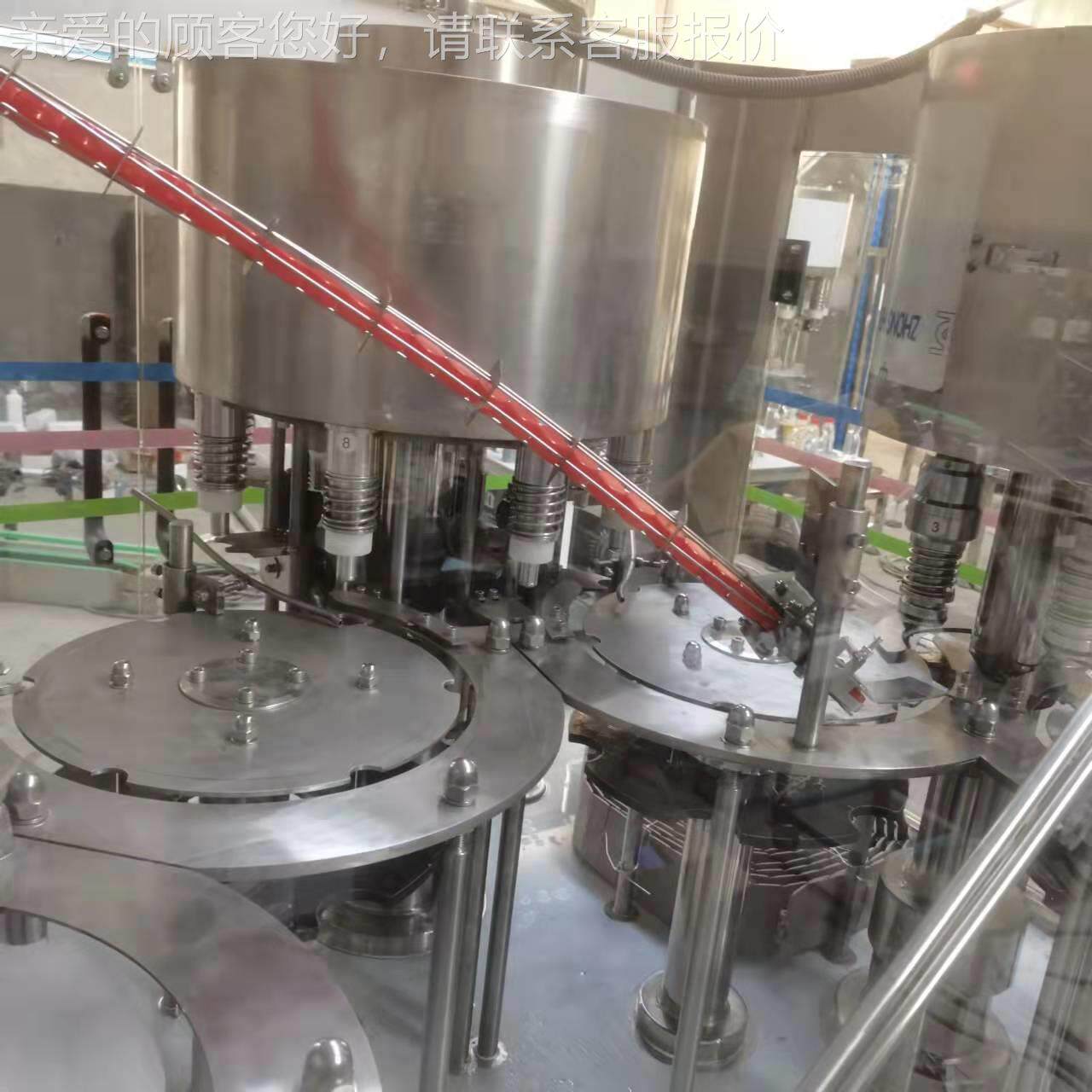瓶装水灌装纯生8-8-3连净水灌装机机 矿泉水灌装生产线 纯净 水灌