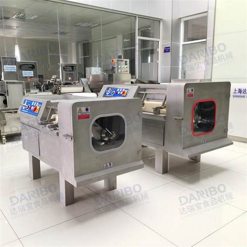 W达瑞宝切丁机 350型微冻猪肉切丁机 大型商用多功能立体切丁机