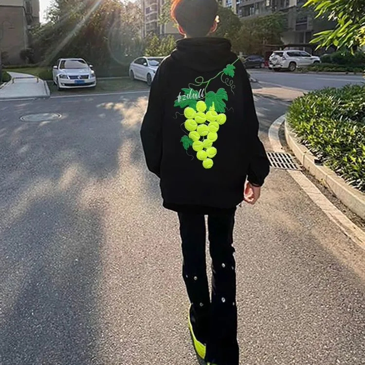 连帽卫衣男款刺绣独特超好看百搭