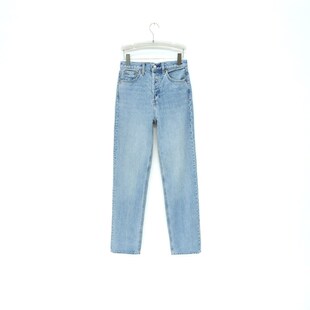 蓝色洗水E高腰JONI宽松直筒牛仔裤 女款 4816 F0RUM 加拿大DEN1M