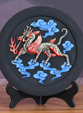 活性炭雕工艺品旺宅貔貅酒柜博z古架电视柜摆件家居装饰品乔迁礼