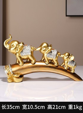 现代新中式电视柜摆件轻奢高档创意客厅酒柜茶P室家居饰品桌面摆