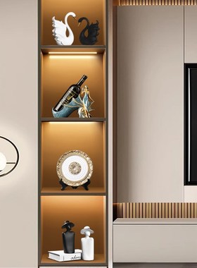 新中式办公e室摆件领导茶室博古架高档高端大气上档次办公桌工艺