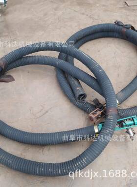 黑色橡胶管吸粮机XWZF8米长乳糖颗粒装袋车载式吸粮机视频