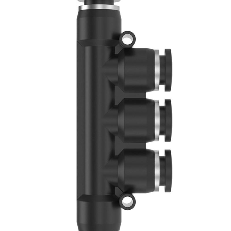 TPM朝日气动快速气管快插接头塑料快插PK4/6/8/10五通外径50祇装