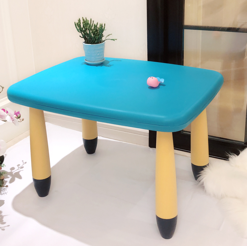 幼儿园塑料桌椅 宝宝玩具学习写字桌儿童桌子小椅子套装游戏家用
