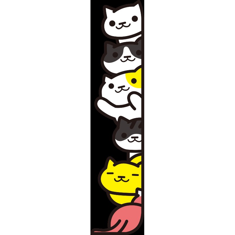 卡通猫咪墙贴3d立体女孩卧室门贴画自粘儿童房布置幼儿园墙面装饰图片