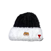 Ami 官方直营 fien护耳帽可爱毛绒可调节卡通男女通用透气绒球